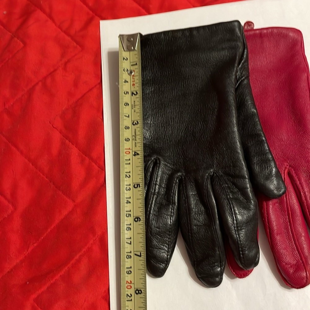 Leather gloves 2 pair - Picture 7 of 15